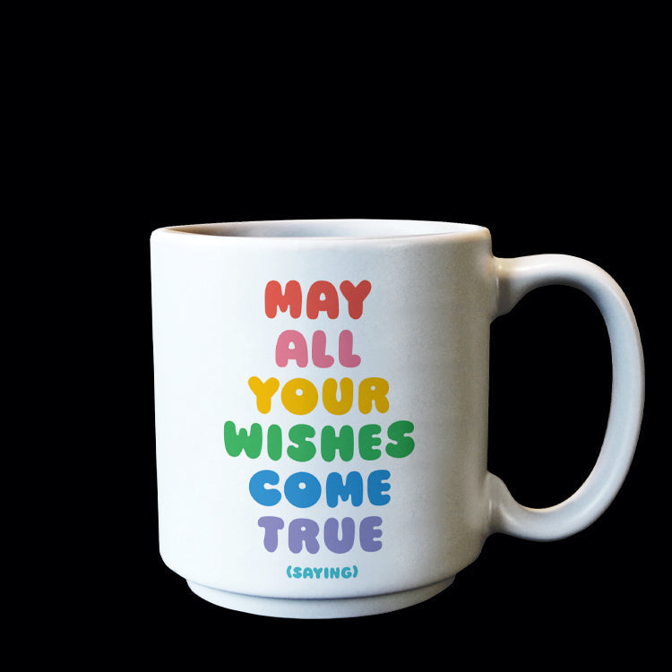 """wishes come true"" mini mug"
