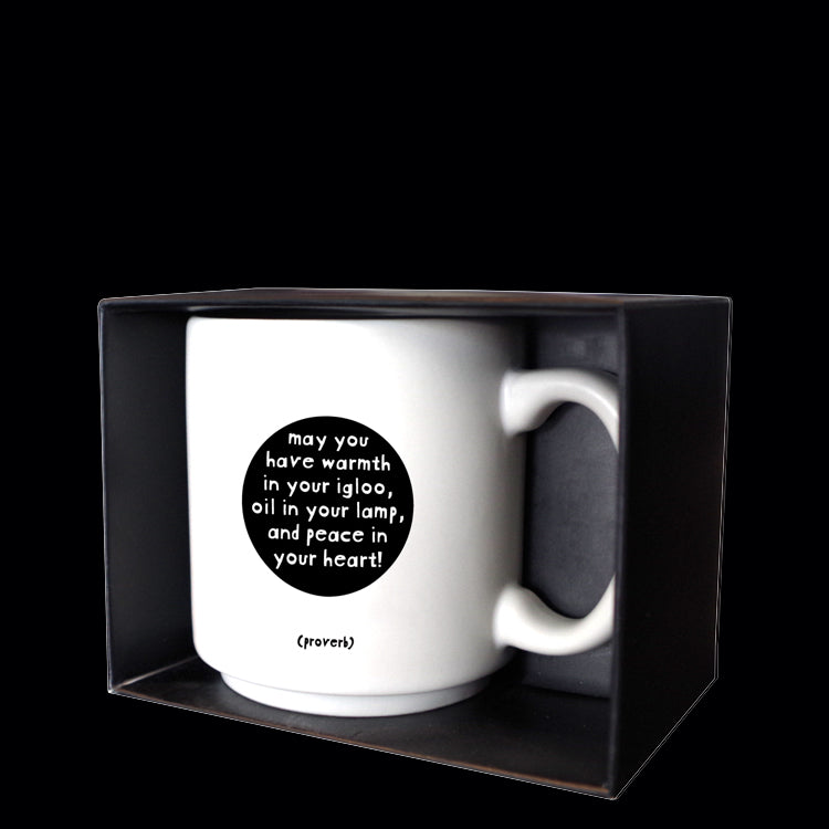 """igloo"" mini mug"