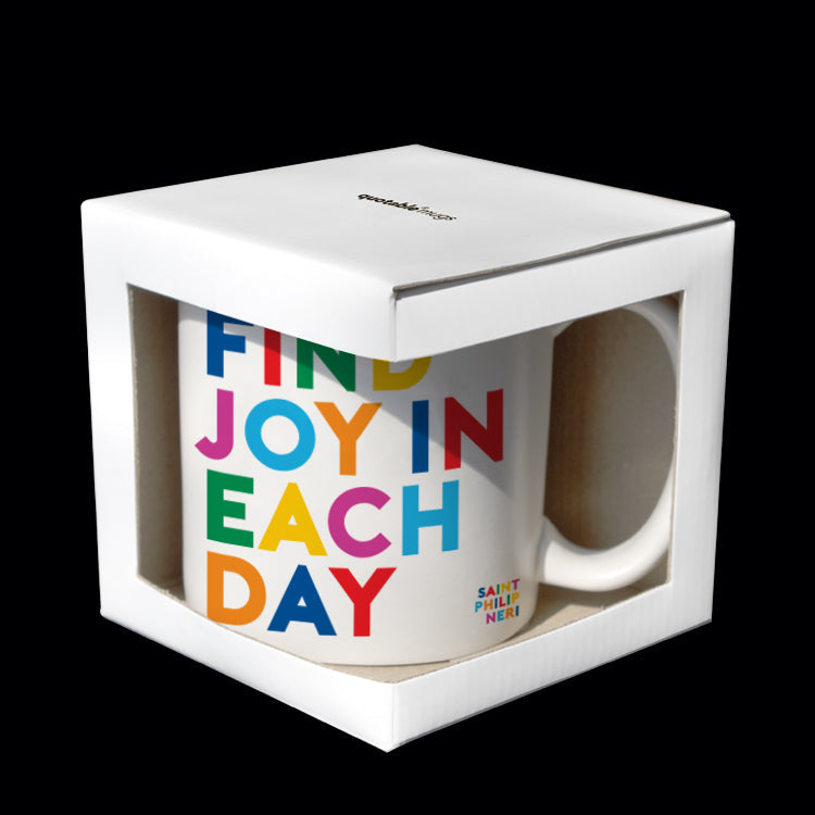 """find joy"" mug"