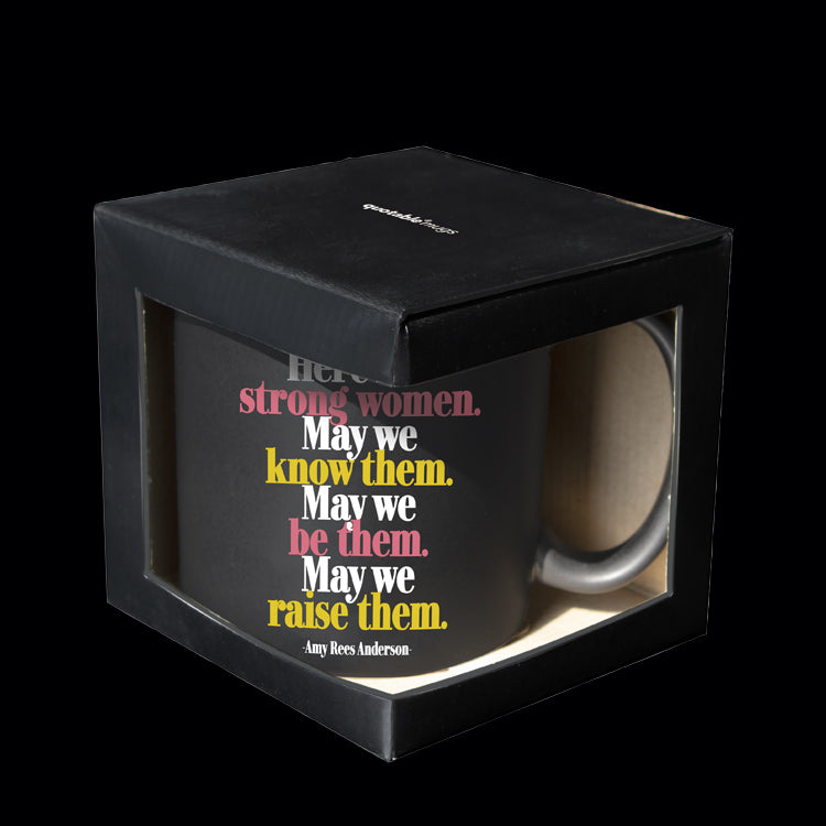 """strong women"" mug"