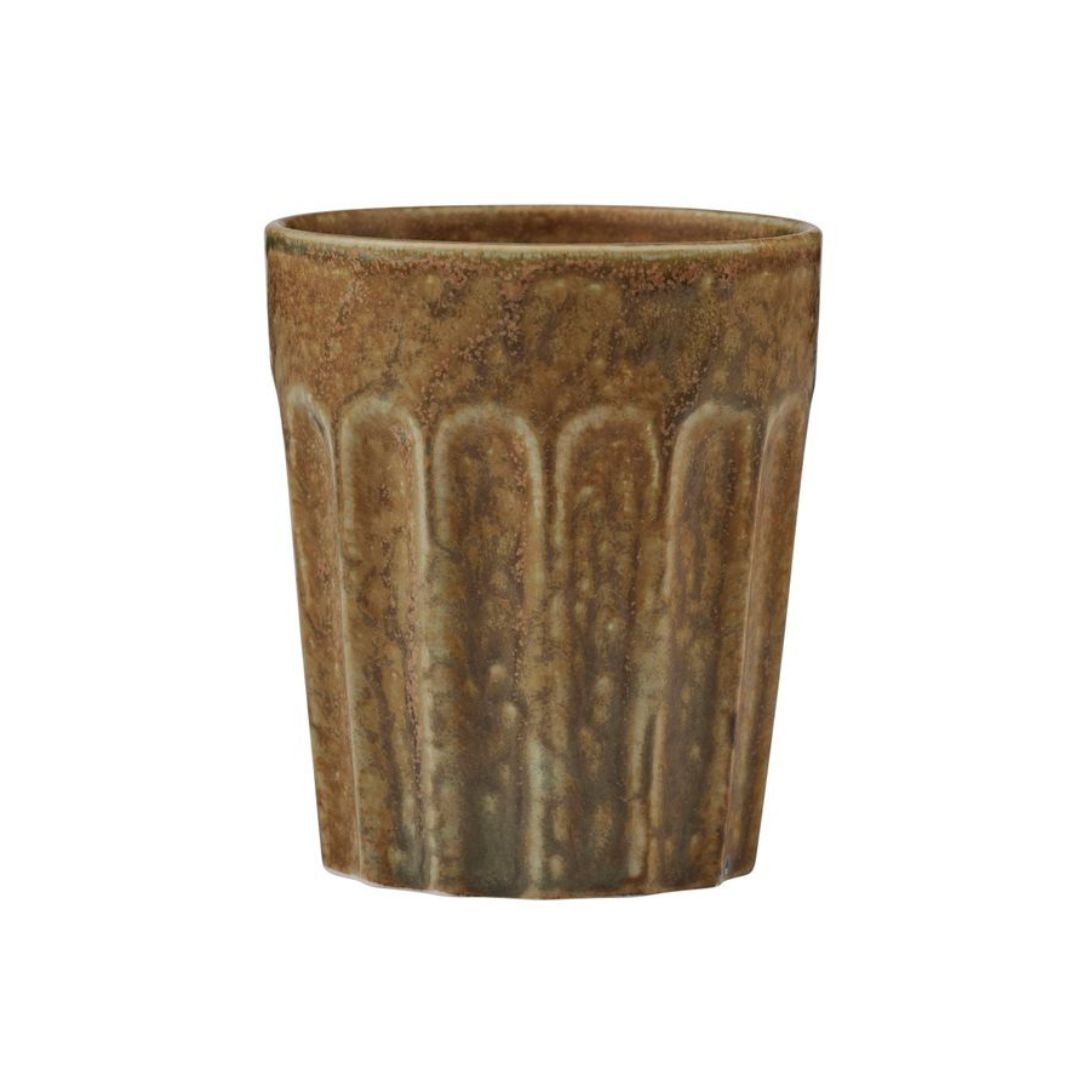 Studio Ceramic Latte Cup - Olive