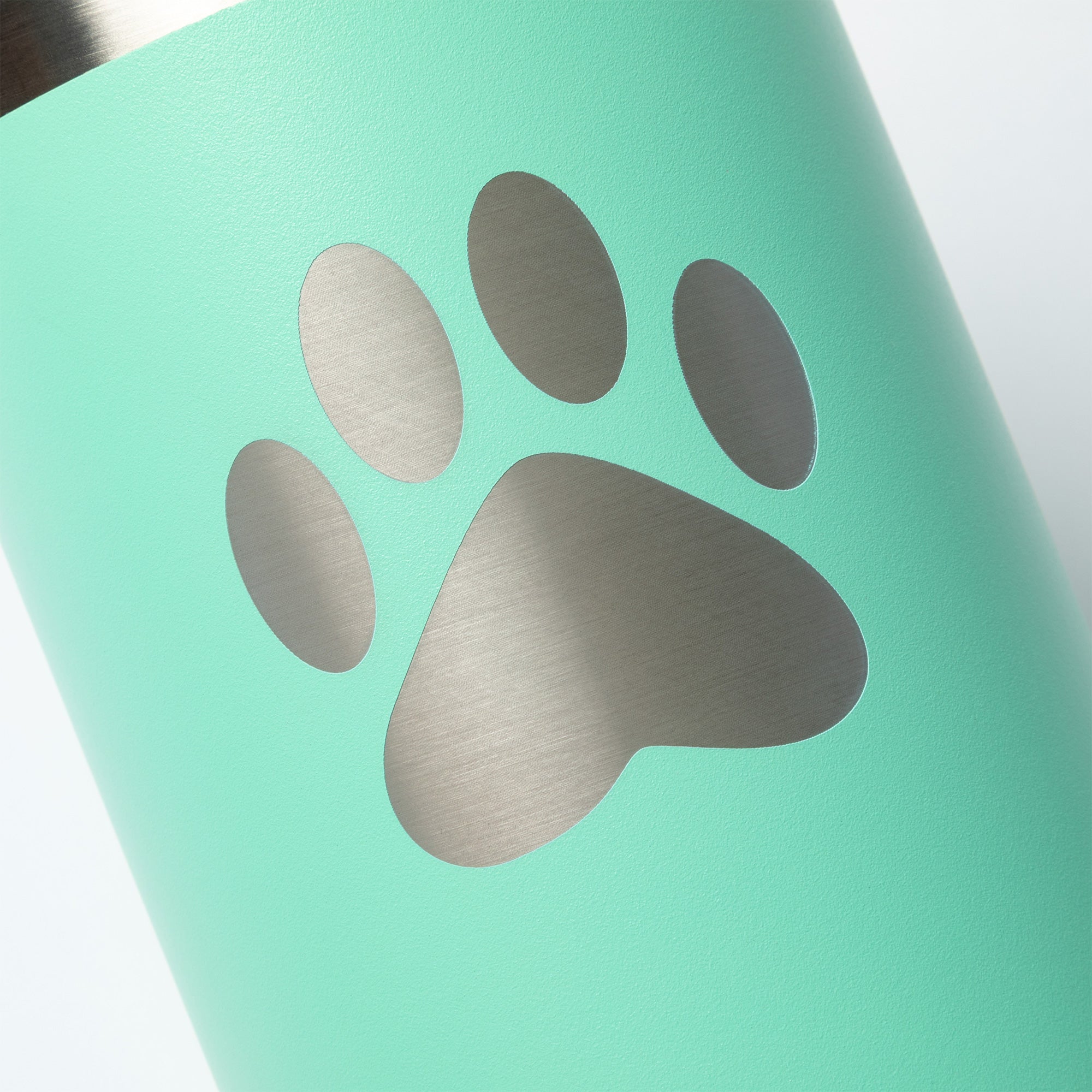 Paw Print Vacuum Sealed Stainless Steel Tumbler - 40 oz