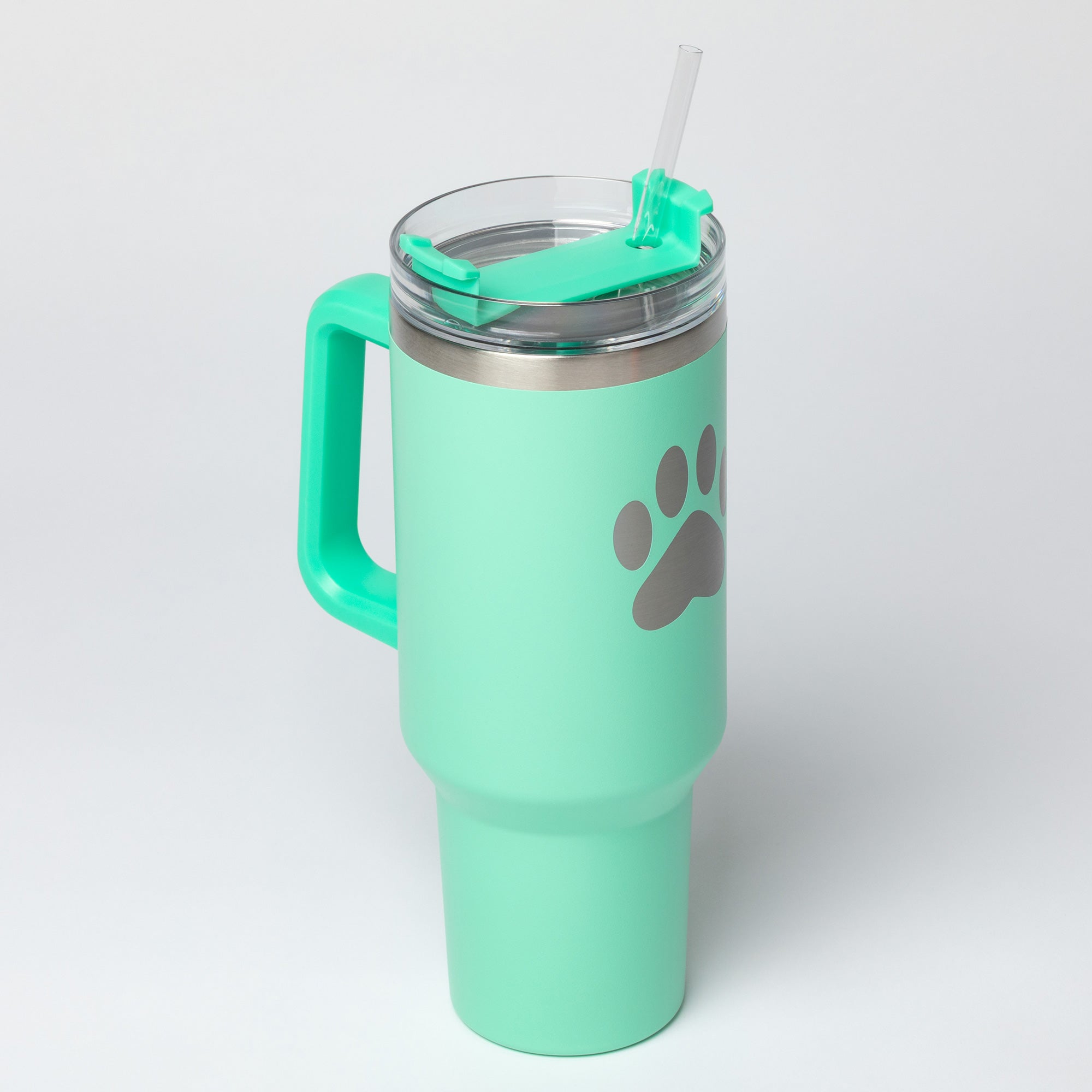 Paw Print Vacuum Sealed Stainless Steel Tumbler - 40 oz