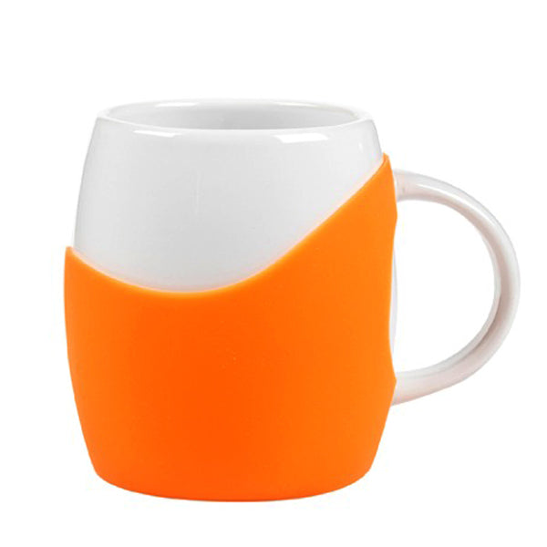 14 oz Rotunda with Silicone Band Mug