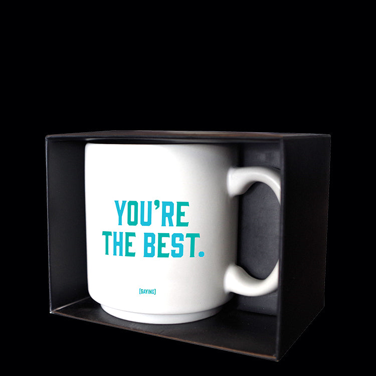 """you're the best"" mini mug"