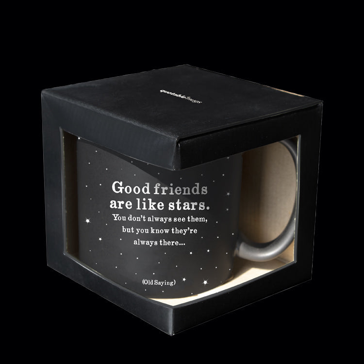 """good friends"" mug"