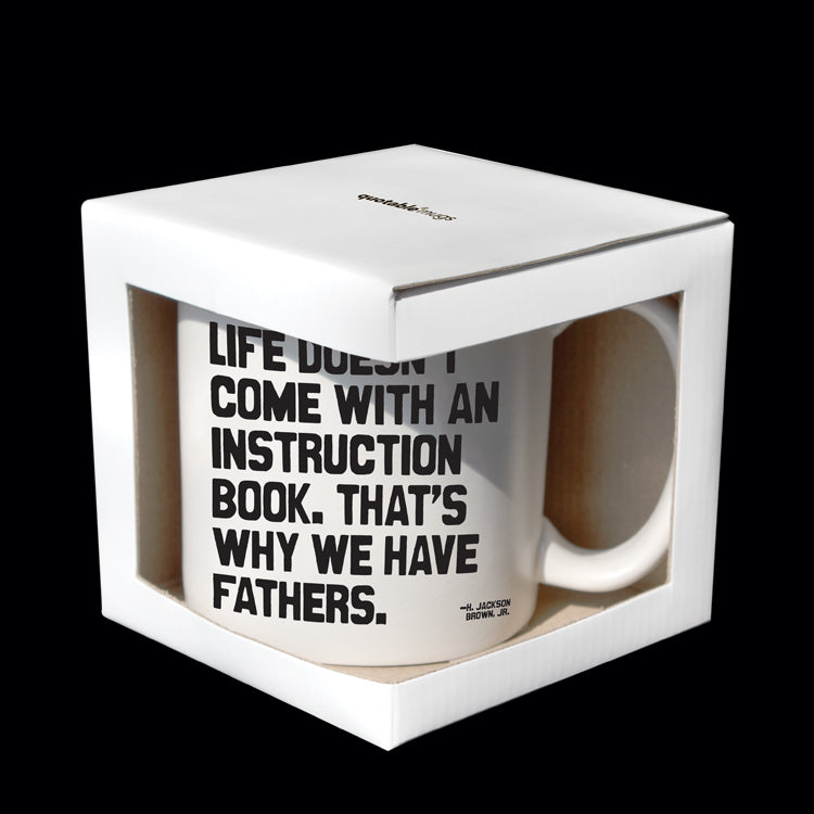 """that's why we have fathers"" mug"
