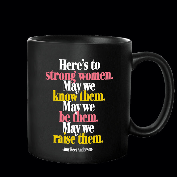 """strong women"" mug"