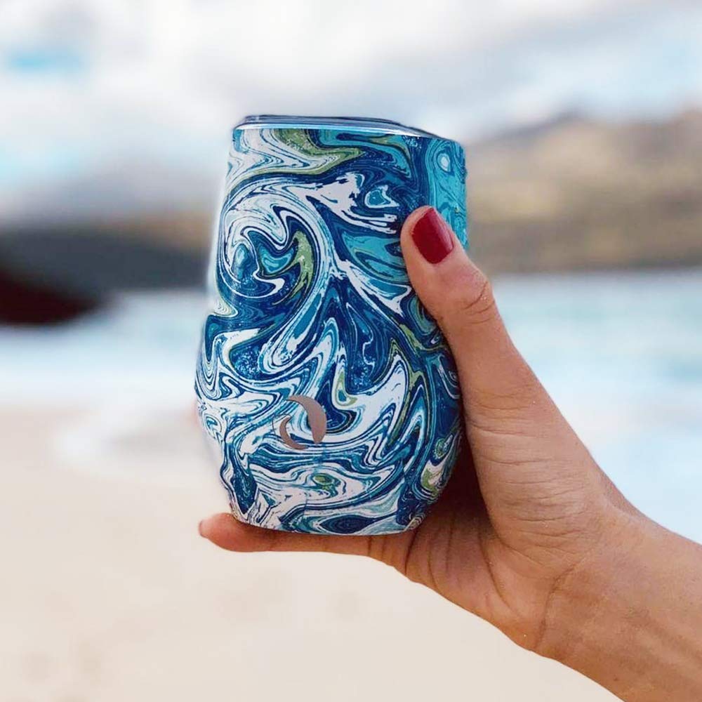 DRINCO? 12oz Insulated Wine Tumbler Glass